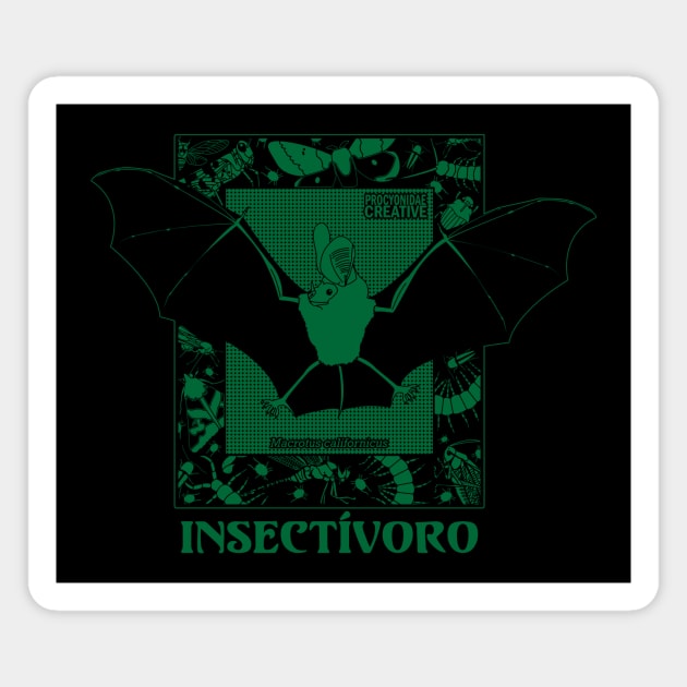 Insectivoro Magnet by ProcyonidaeCreative